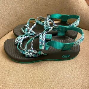 Chaco Women ZX2 Classic Sandal Marina Mint 8 hiking sandal flip flop outdoor